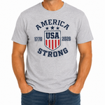 Load image into Gallery viewer, America Strong 250 Men's Patriotic T-Shirt | The Flag Shirt
