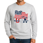 Load image into Gallery viewer, Waving Flag America 250 Crewneck Sweatshirt | The Flag Shirt
