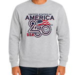Load image into Gallery viewer, Winged Patriot America 250 Crewneck Sweatshirt | The Flag Shirt
