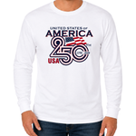 Load image into Gallery viewer, Winged Patriot America 250 Long Sleeve T-Shirt | The Flag Shirt
