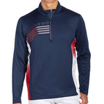 Load image into Gallery viewer, Men&#39;s Liberty 1/2 Zip Performance Golf Shirt
