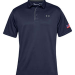 Load image into Gallery viewer, Men&#39;s Under Armour American Flag Tech Polo
