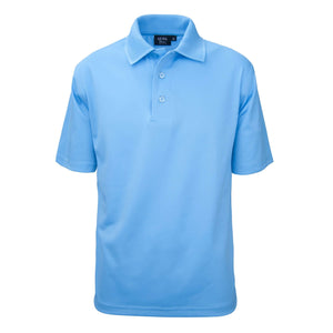 Men's Made in USA Tech Polo Shirt color_aqua_blue - the flag shirt