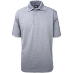 Load image into Gallery viewer, Men&#39;s Made in USA Tech Polo Shirt color_grey_heather - the flag shirts
