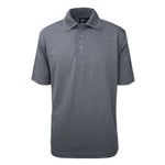 Load image into Gallery viewer, Men&#39;s Made in USA Tech Polo Shirt color_charcoal - the flag shirt
