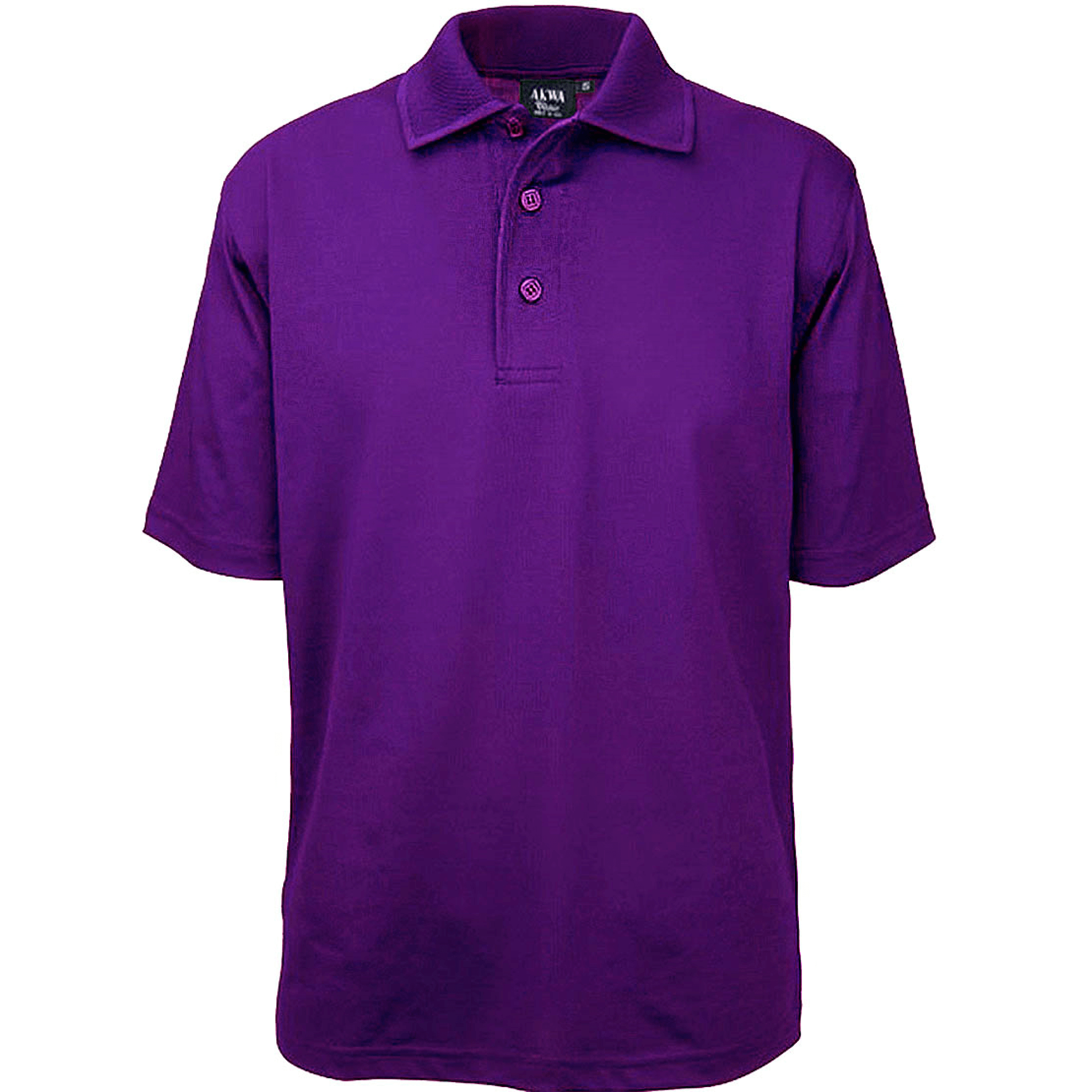 Men's Made in USA Tech Polo Shirt color_purple - the flag shirt