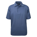 Load image into Gallery viewer, Men&#39;s Made in USA Tech Polo Shirt color_steel_blue - the flag shirt
