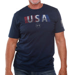 Load image into Gallery viewer, Under Armour Freedom USA Undefeated Navy
