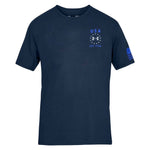 Load image into Gallery viewer, Under Armour USA Emblem t-shirt navy - the flag shirt
