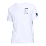 Load image into Gallery viewer, Under Armour USA Emblem T-Shirt White
