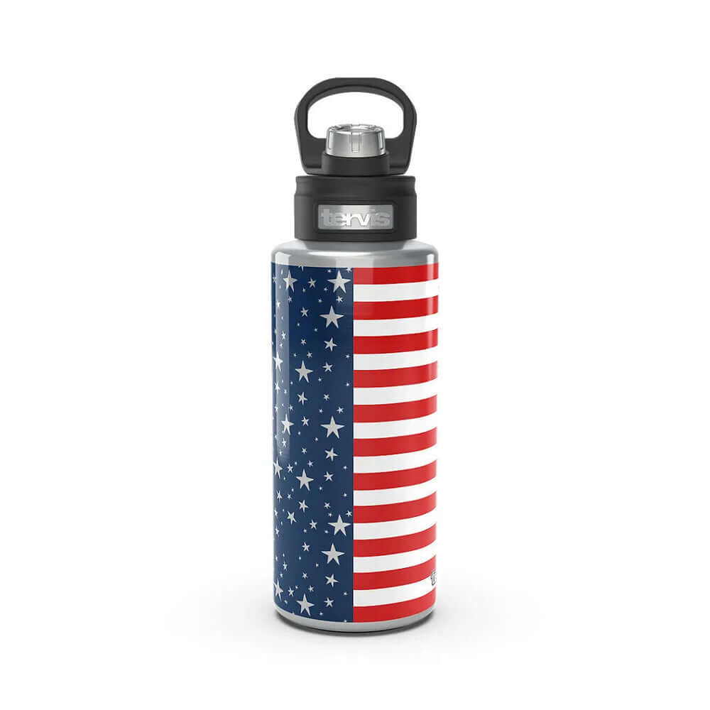 Tervis 32 oz Stars and Stripes Stainless Steel Water Bottle