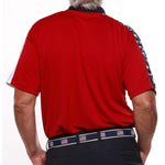 Load image into Gallery viewer, Men&#39;s Made in USA Patriotic Tech Polo Shirt
