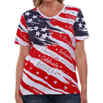 Load image into Gallery viewer, Women&#39;s Celebrate T-Shirt, Cap, and Bracelet Bundle
