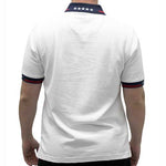Load image into Gallery viewer, Mens Patriotic Tactical Polo Shirt - White - The Flag Shirt
