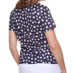 Load image into Gallery viewer, Women&#39;s Made in USA Stars Tech Polo Shirt
