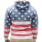Load image into Gallery viewer, Mens Patriotic Stars Hoodie Sweater - The Flag Shirt
