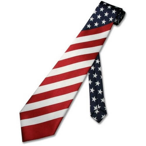 American Flag Neck Tie - The Flag Shirt