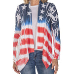 Load image into Gallery viewer, Women&#39;s Made in USA Stars and Stripes Cardigan
