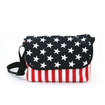 Load image into Gallery viewer, Stars and Stripes Crossbody Small Messenger Bag
