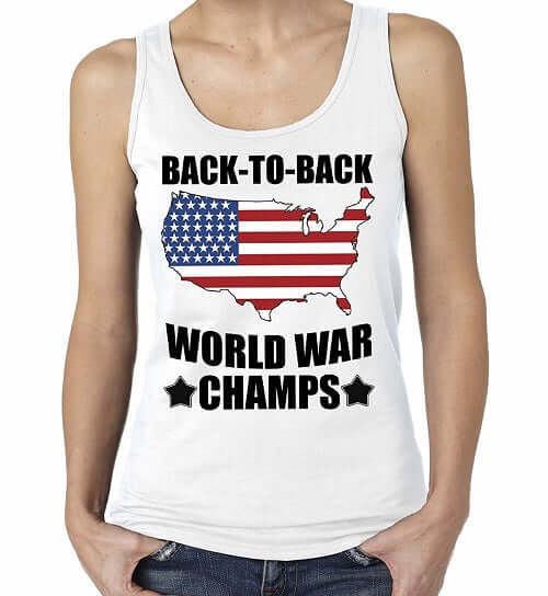 Back To Back World War Champs Tank Top