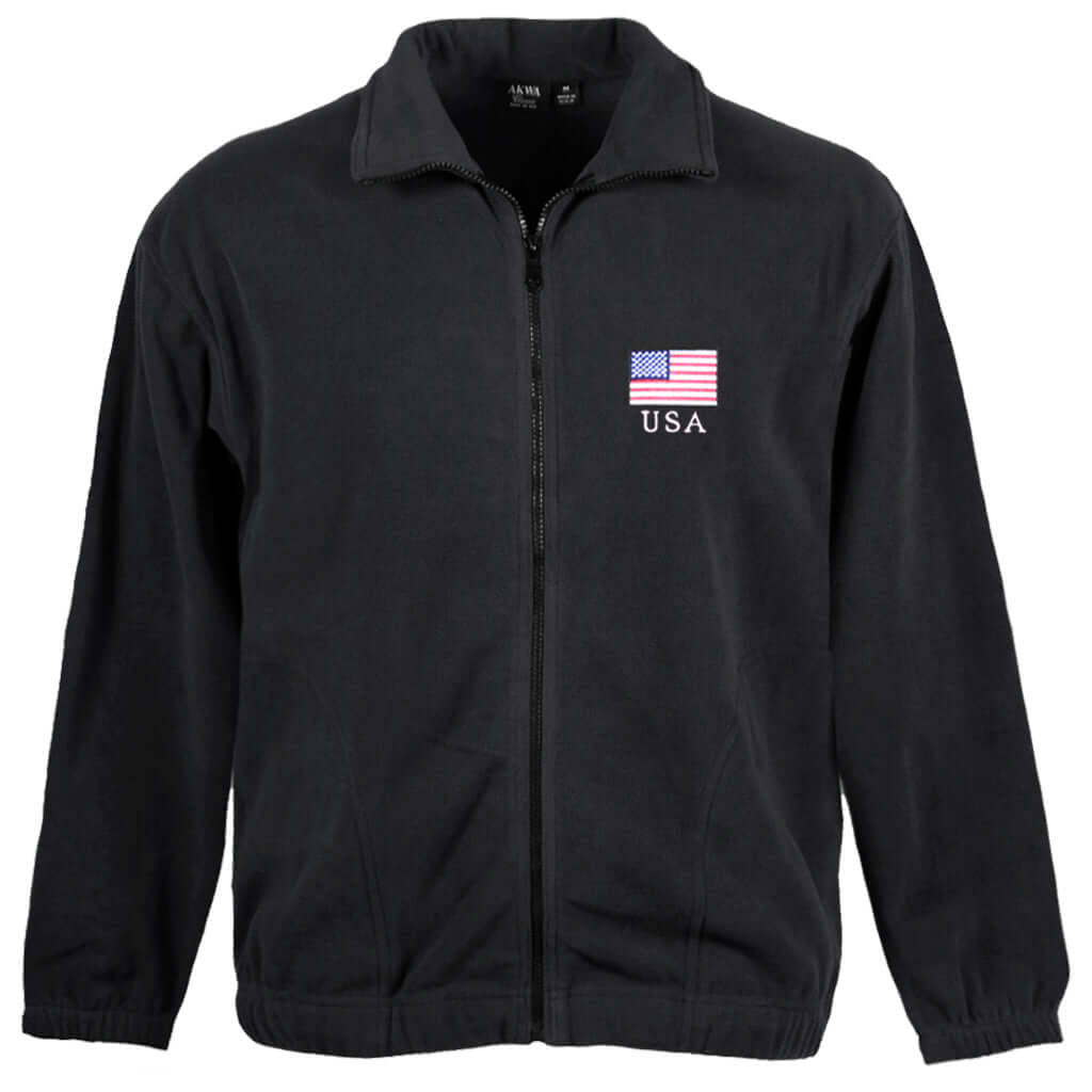 Men's Made in USA Full Zip Fleece Jacket