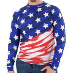 Load image into Gallery viewer, USA Sublimation Mens Long Sleeve Rash Guard - The Flag Shirt
