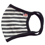 Load image into Gallery viewer, USA Flag Black Stripe Face Mask - the flag shirt
