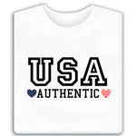 Load image into Gallery viewer, Women&#39;s Authentic Heart Flag Heart T-Shirt
