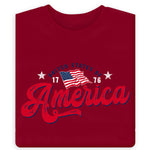Load image into Gallery viewer, Women&#39;s America Flag 1776 Freedom T-Shirt
