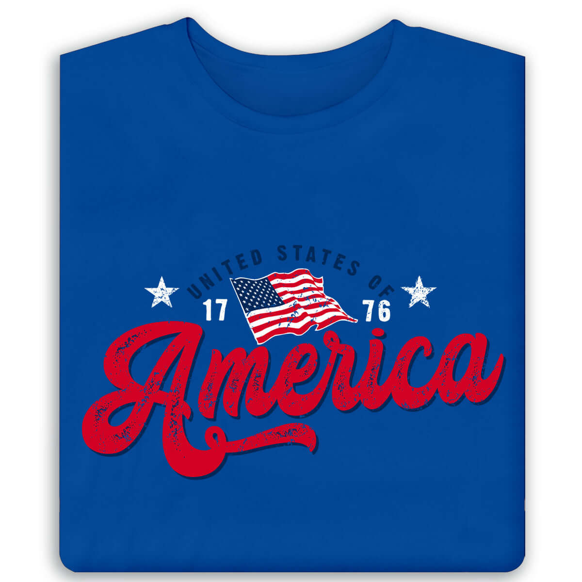 Women's America Flag 1776 Freedom T-Shirt