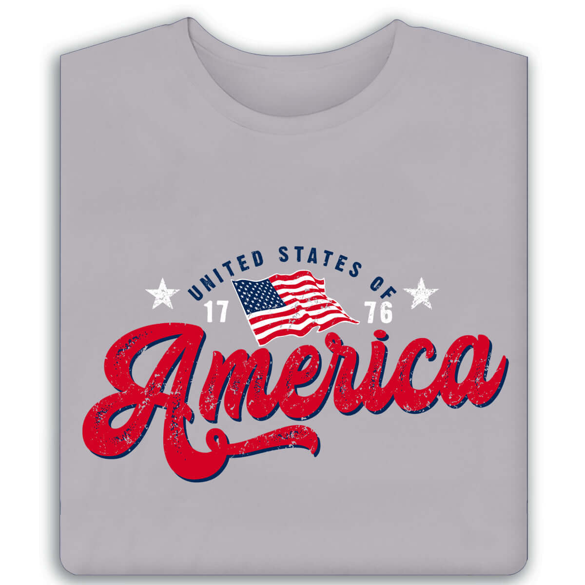 Men's America Script 1776 T-Shirt