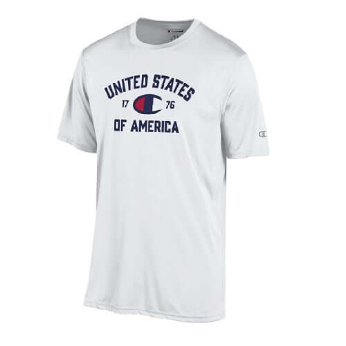 United States of America Champion Men's T-Shirt. EST. 1776 - The Flag Shirt