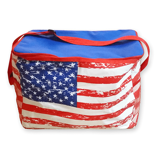 American Flag Cooler Tote - the flag shirt