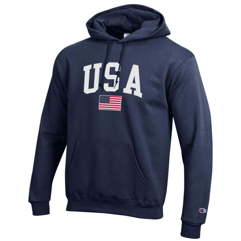 Unisex Champion USA American Flag Hoodie