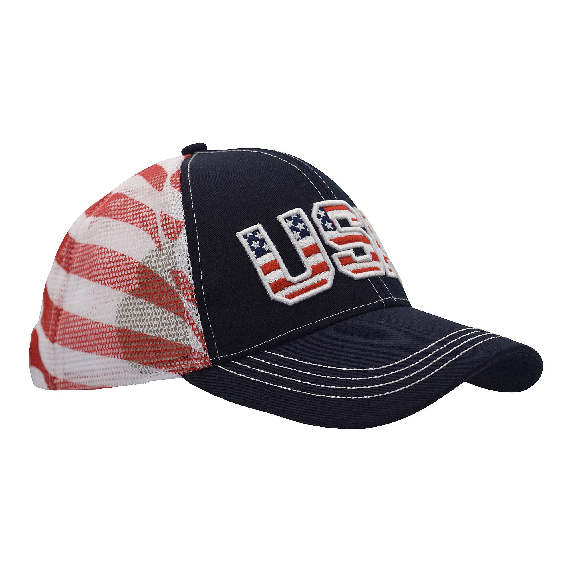 USA Cotton Twill Mesh Cap - The Flag Shirt