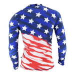 Load image into Gallery viewer, Men&#39;s USA Sublimation Long Sleeve Rash Guard
