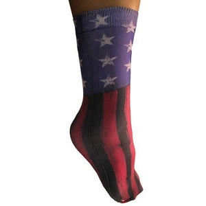 Distressed American Flag Socks - The Flag Shirt