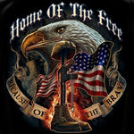 Load image into Gallery viewer, Home of the Free Because of the Brave Mens T-Shirt - The Flag Shirt
