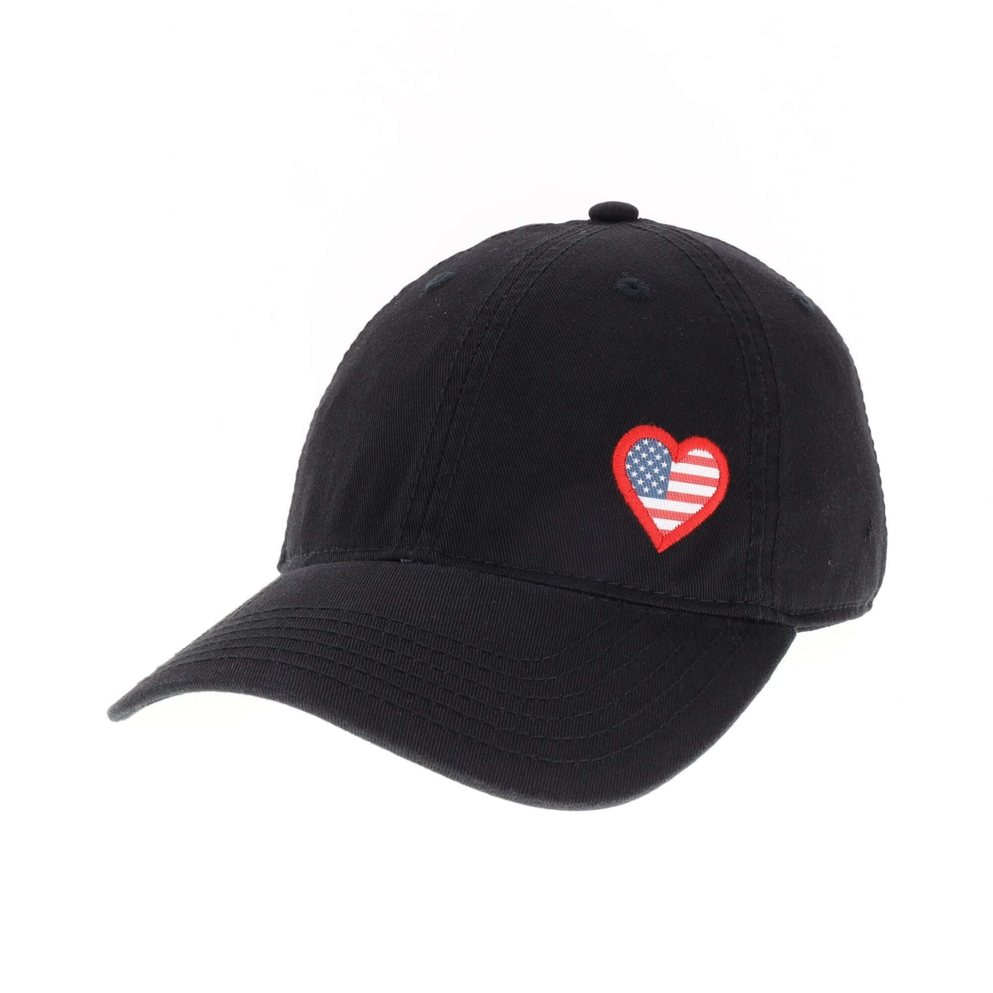 Women's Liberty Flag Heart Hat