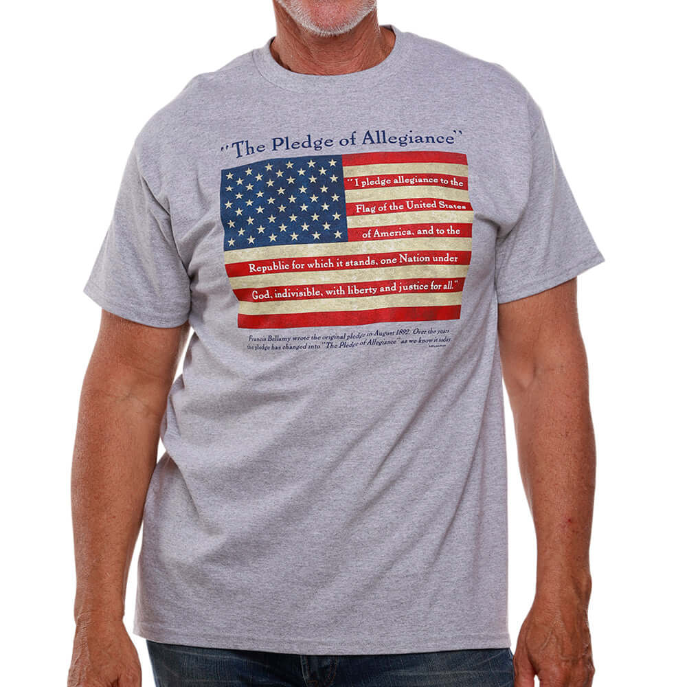 theflagshirts Men's USA Waving Flag T-Shirt | The Flag Shirt | XXL