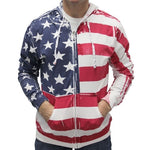 Load image into Gallery viewer, Lightweight All American Hand Painted Hoodie - The Flag Shirt
