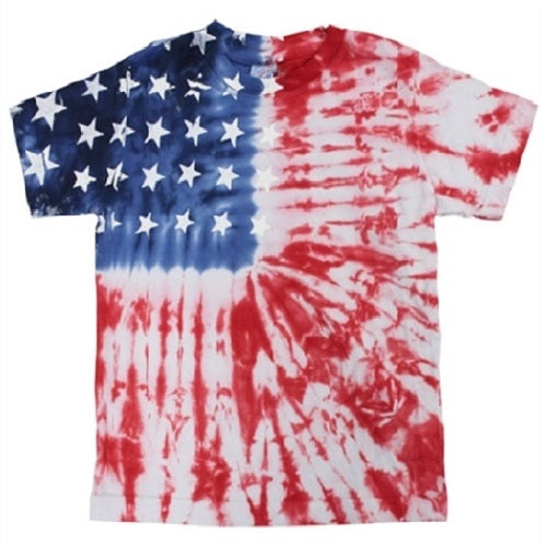 Toddler Tie Dye American Flag Shirt - The Flag Shirt