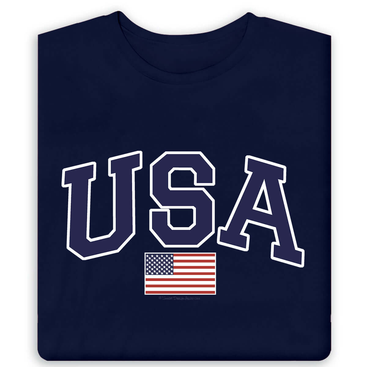 Women's USA Flag T-Shirt