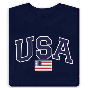 Men's  USA Flag T-Shirt