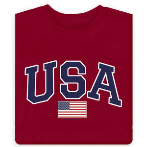Women's USA Flag T-Shirt
