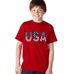 Load image into Gallery viewer, USA Stars and Stripes Boys - The Flag Shirt
