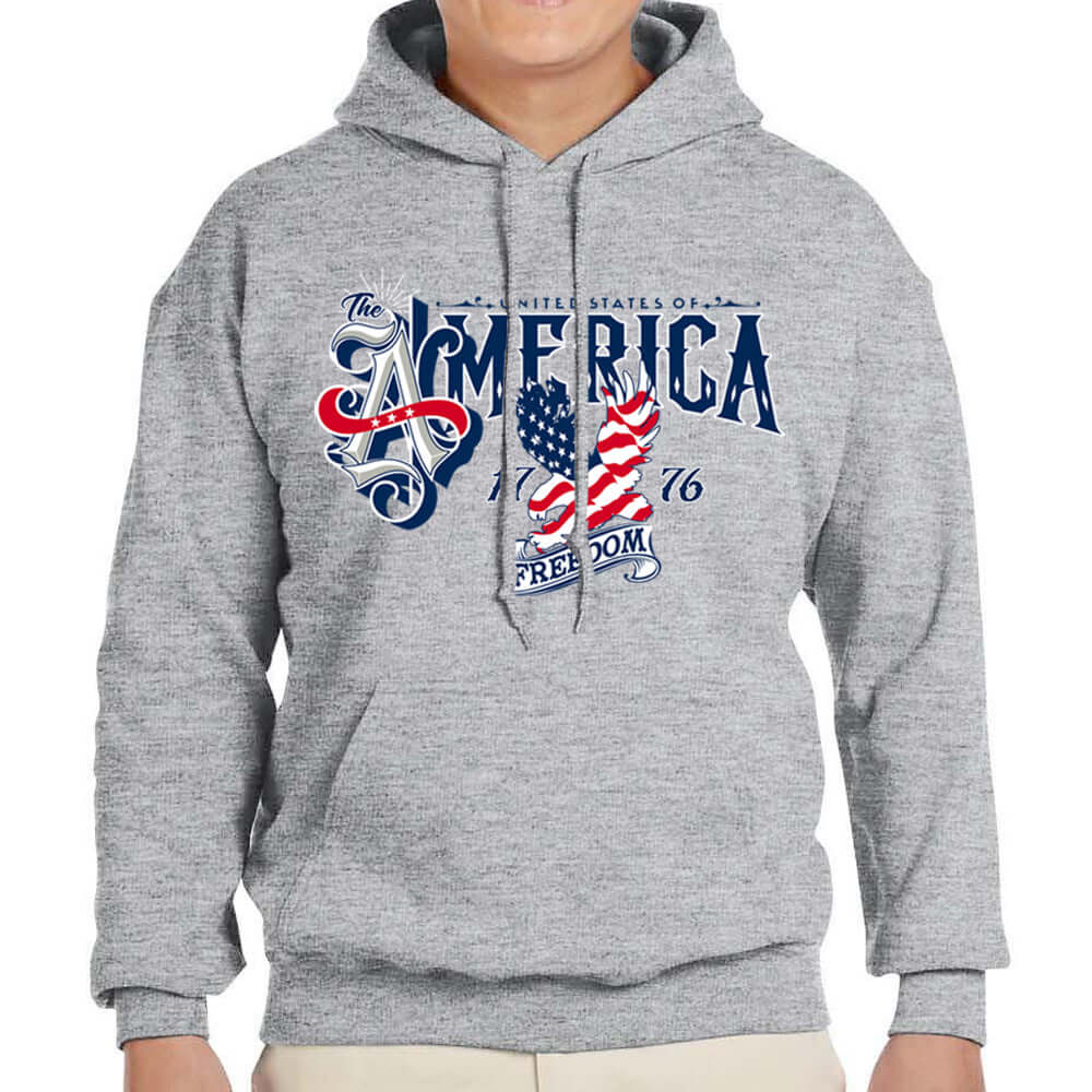 Freedom America 1776 Hooded Sweatshirt