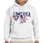 Load image into Gallery viewer, Freedom America 1776 Hooded Sweatshirt
