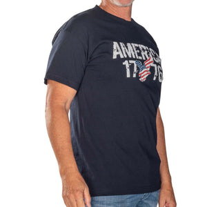 made in america dress shirts America 1776 Made In USA Short Sleeve Tee