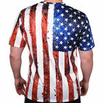 Load image into Gallery viewer, Men&#39;s American Flag Sublimated  T-Shirt
